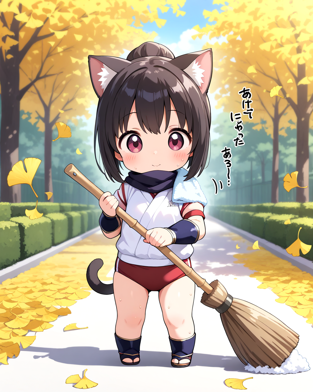 今日は清掃デー