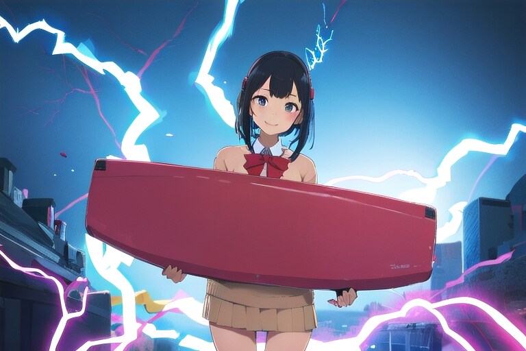 電流 車体 (正面)。