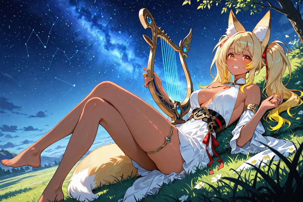 夏の星座：こと座 Lyra（再）