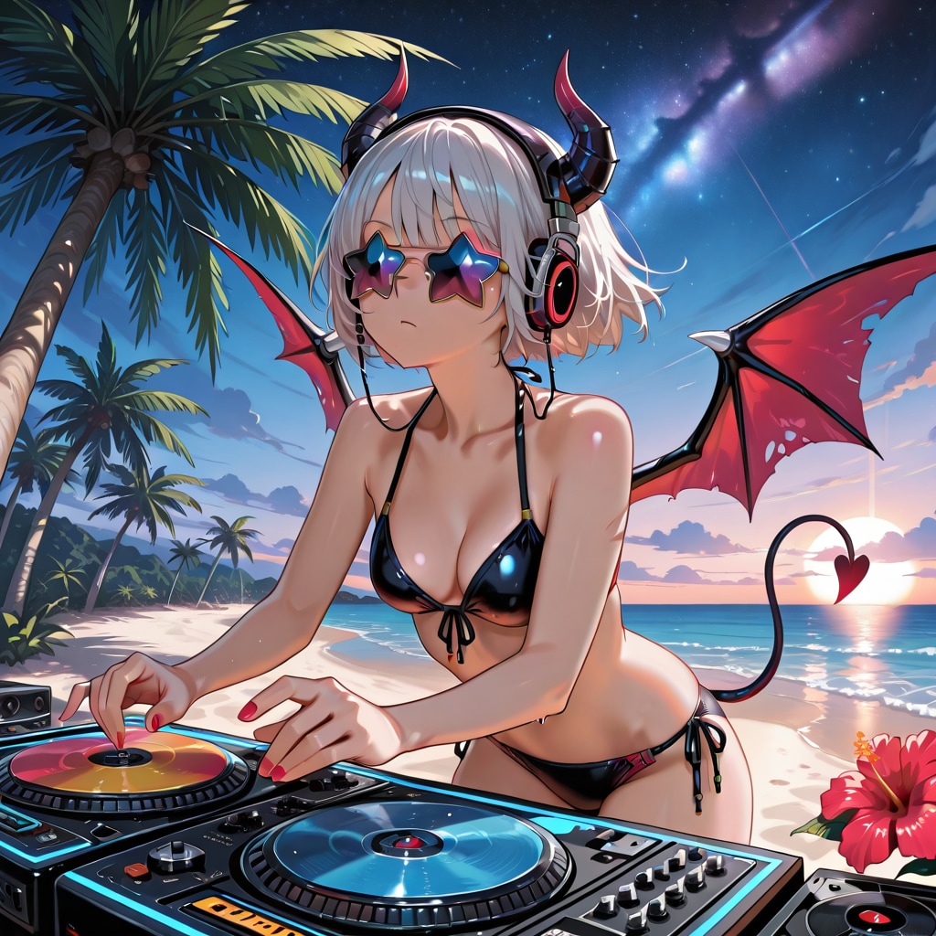 echidnaで南国リゾートDJ悪魔っ子260719