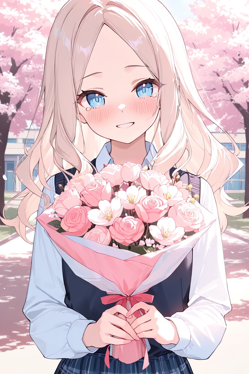 花を贈る