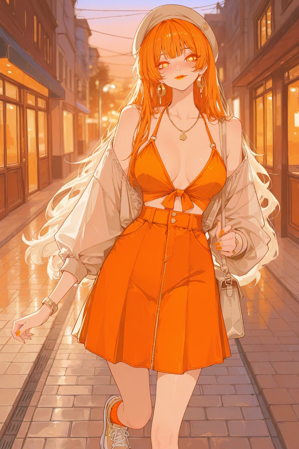 久々のAPRICOTちゃん🧡 | の人気AIイラスト・グラビア