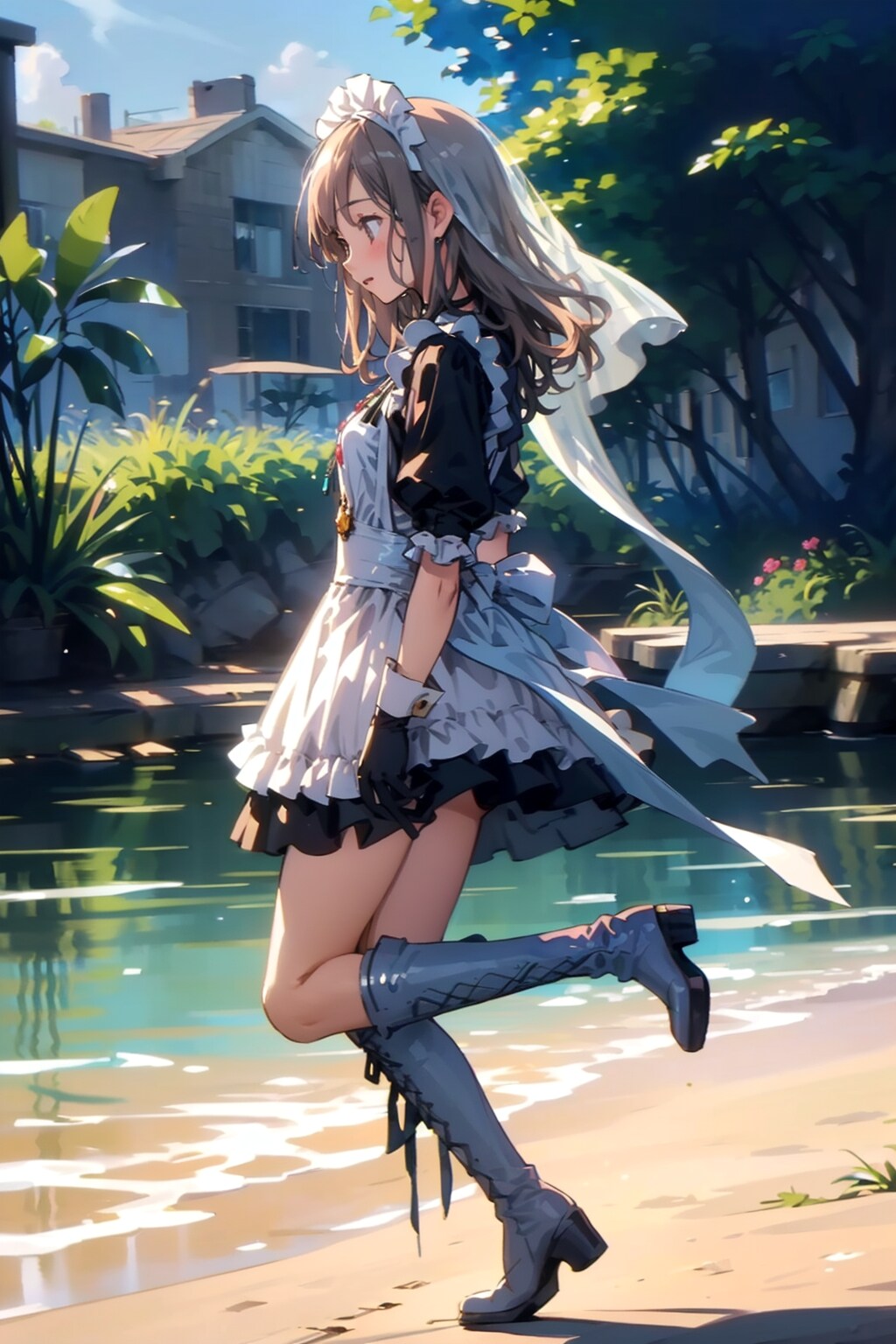 百合園の美少女　ーベースプロンプトは【✘もか✘ 様】のをお借りしました－