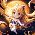 ちびキャラ化に挑戦シリーズ#05：セーラーヴィーナスのかわいらしい新たな魅力 10枚目