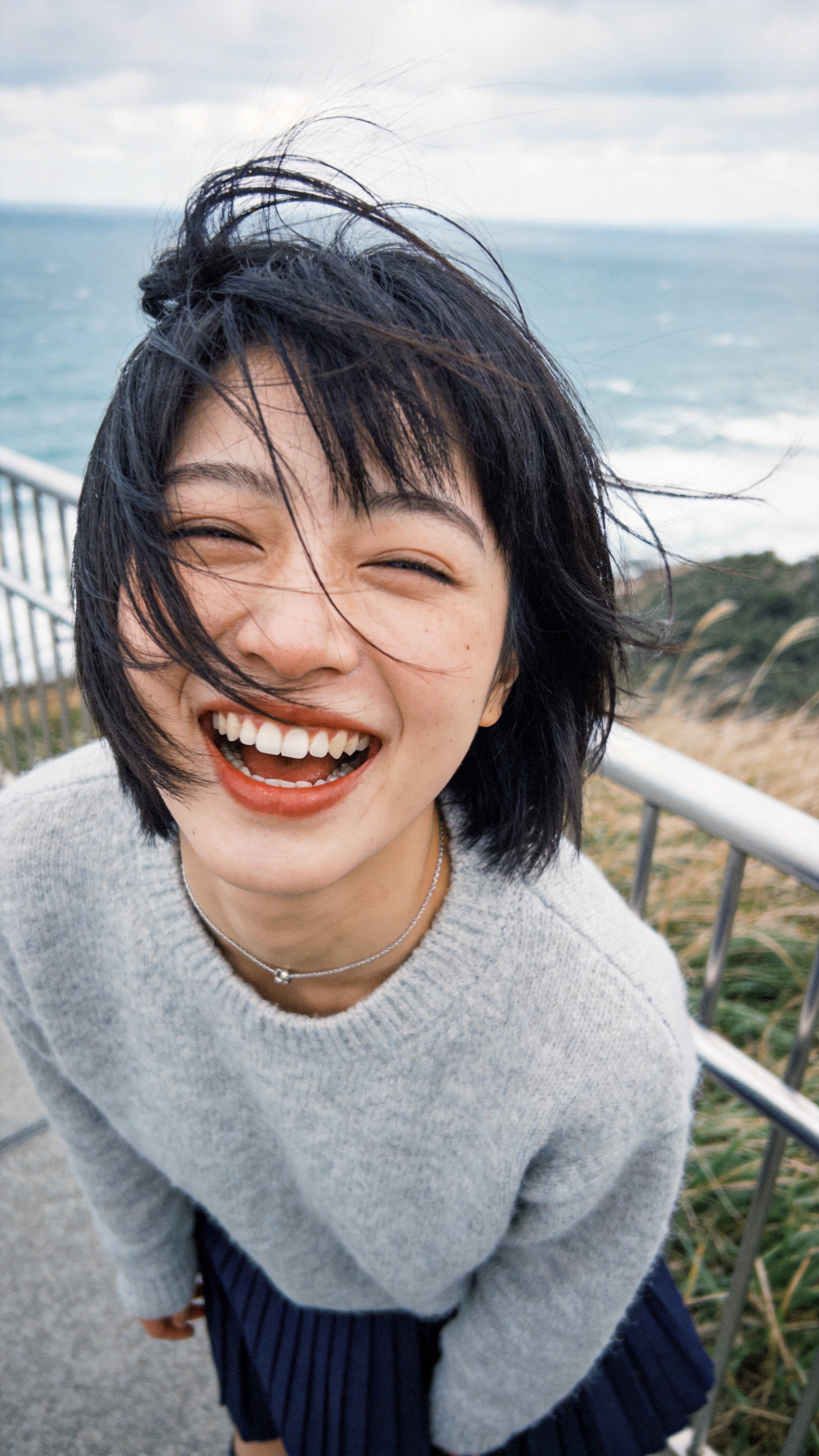 Laughter Carried by the Gale