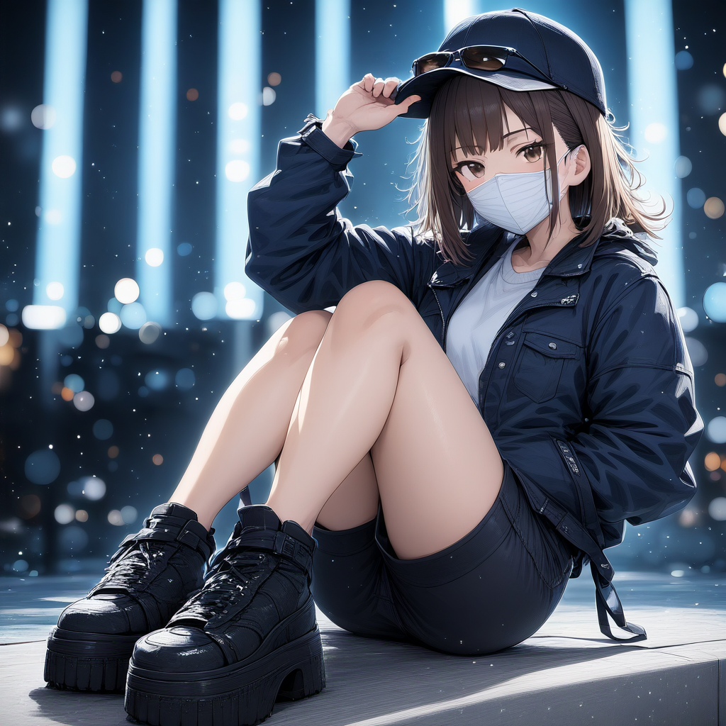 パーティクルお忍びスタイル