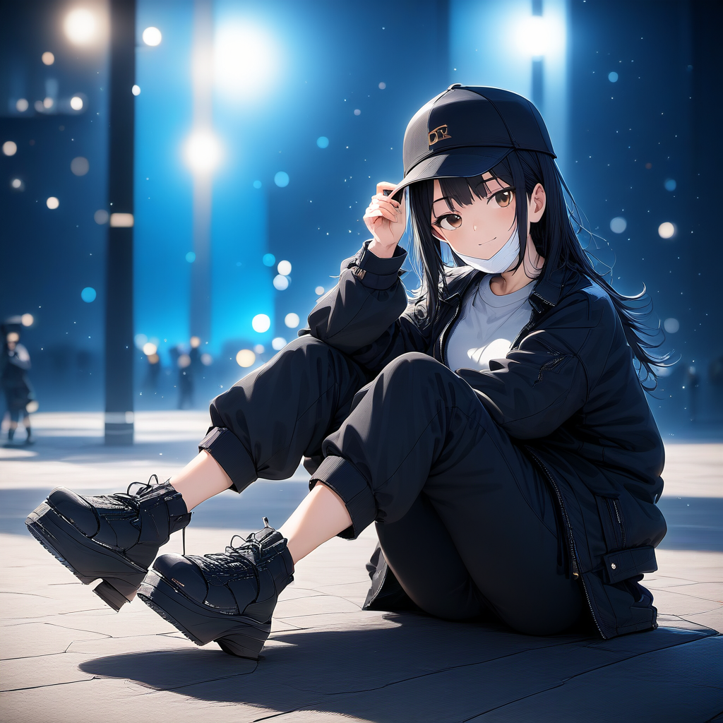 パーティクルお忍びスタイル