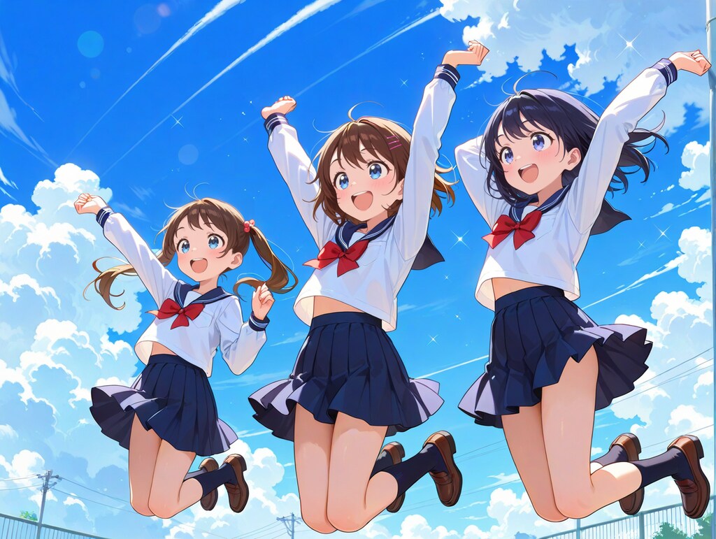 キラキラなジャンプ