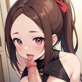 茶髪ポニテ娘がいろいろポロリ 11枚目