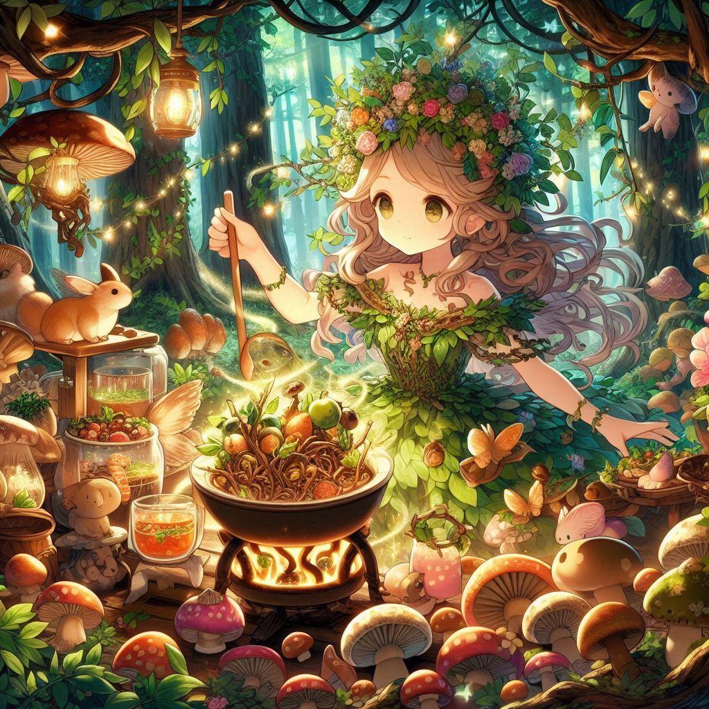 森のキッチン | の人気AIイラスト・グラビア