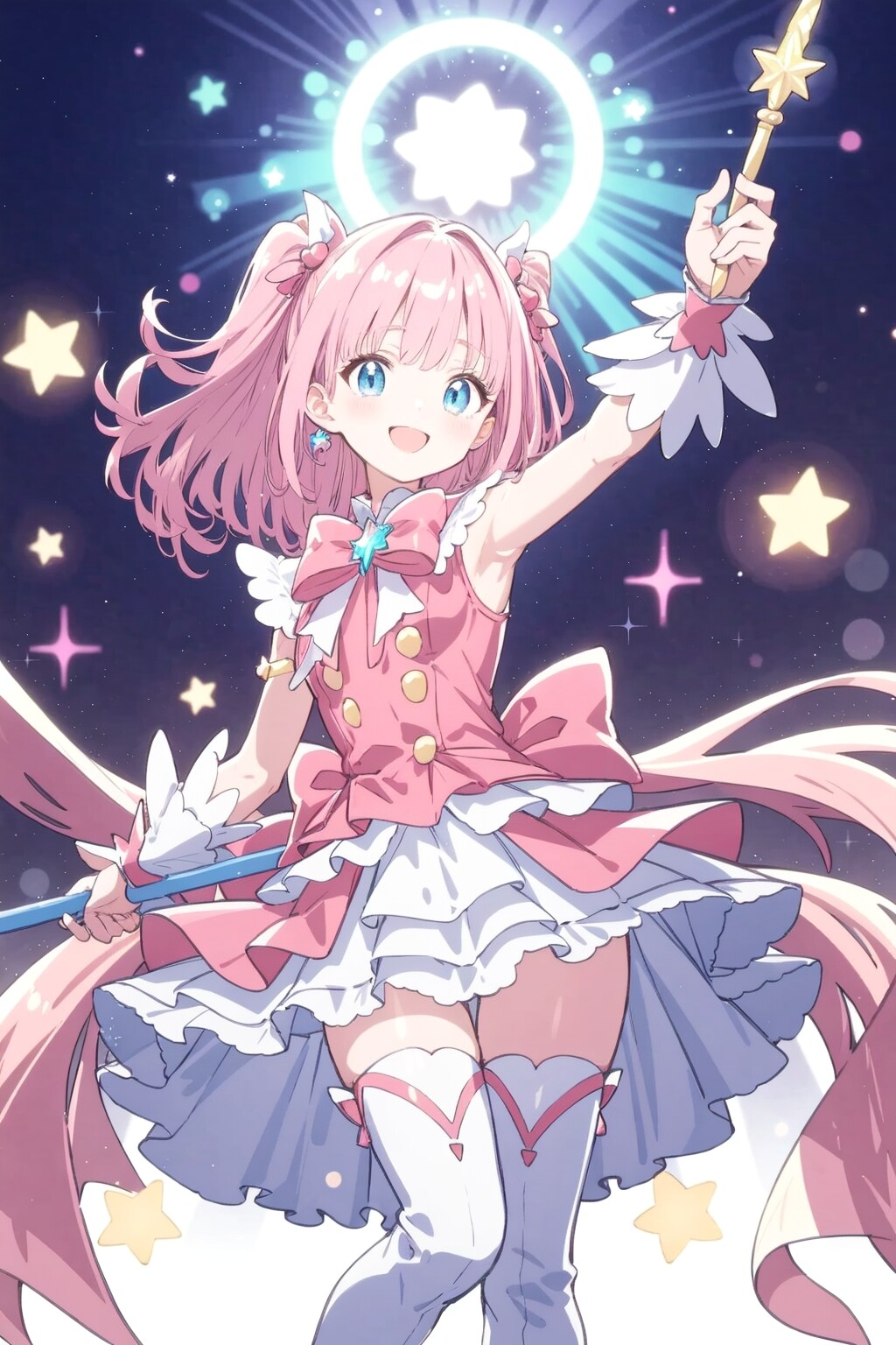 ニーハイ魔法少女