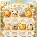 AI動物園パン 5枚目