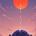 御来光　縦画像 11枚目