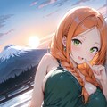 御来光　縦画像 6枚目