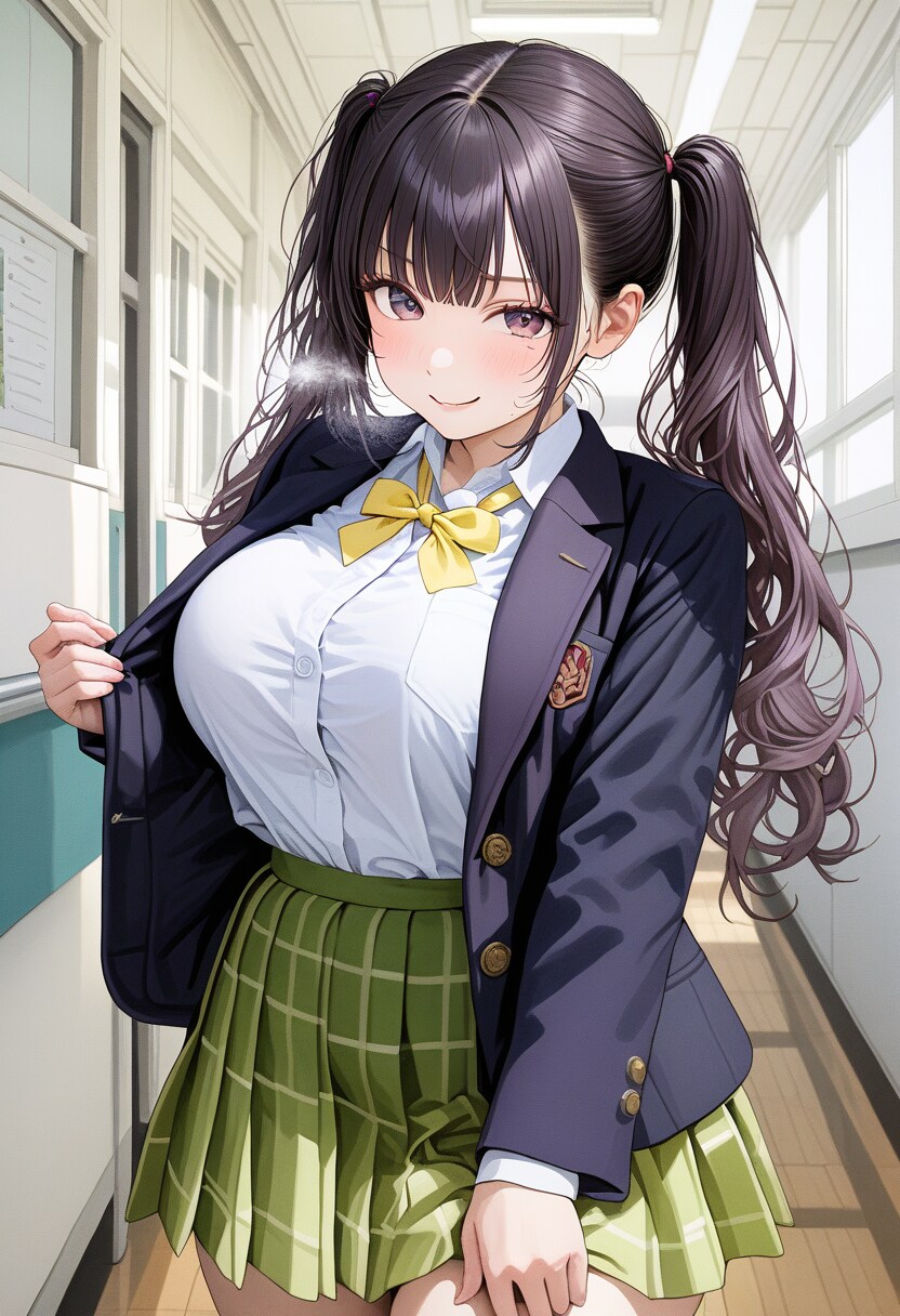 黒髪ツインテちゃん(DAYSの姿)
