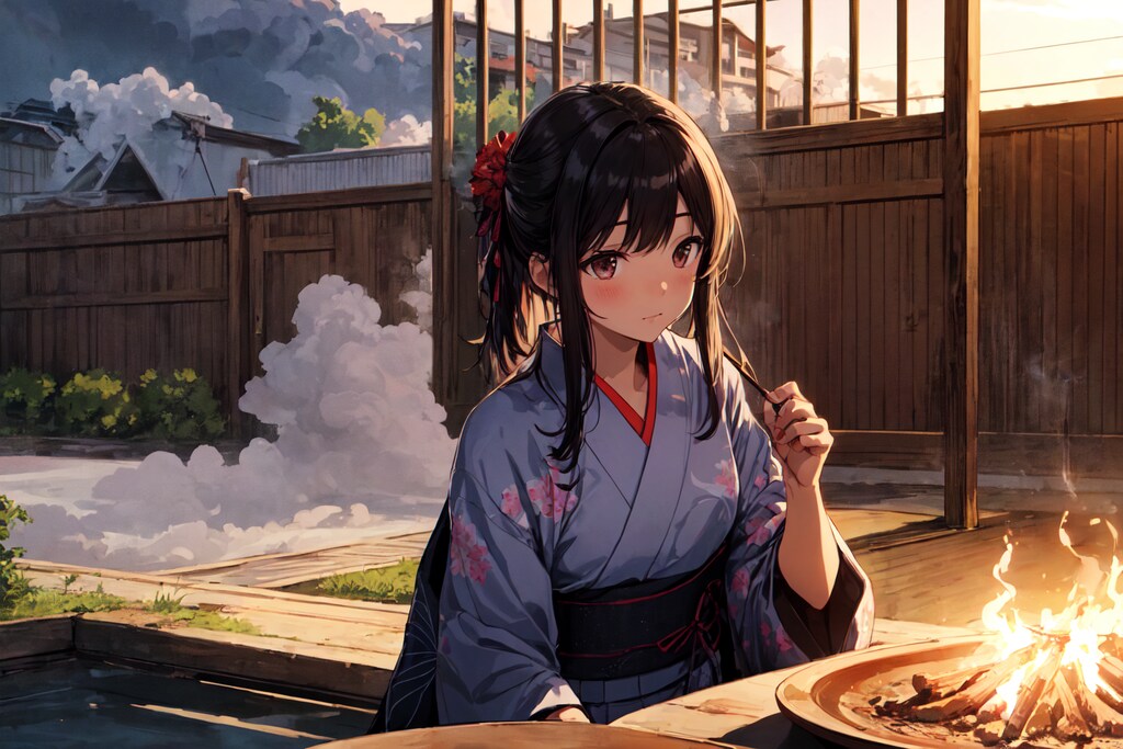 盆の迎え火の日だよ