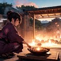 盆の迎え火の日だよ 7枚目