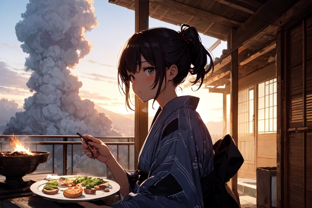 盆の迎え火の日だよ