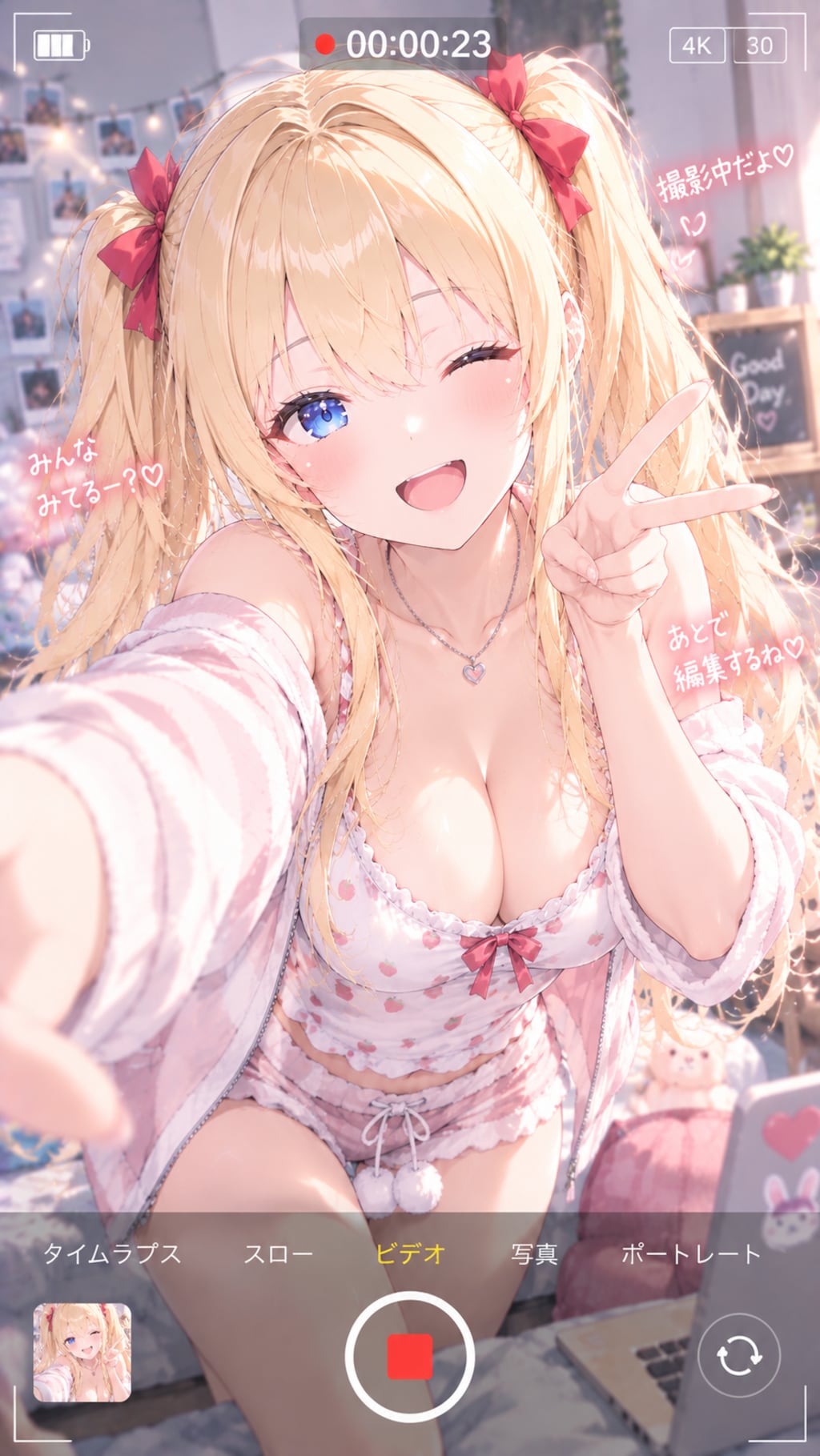 みんな見てる〜✨