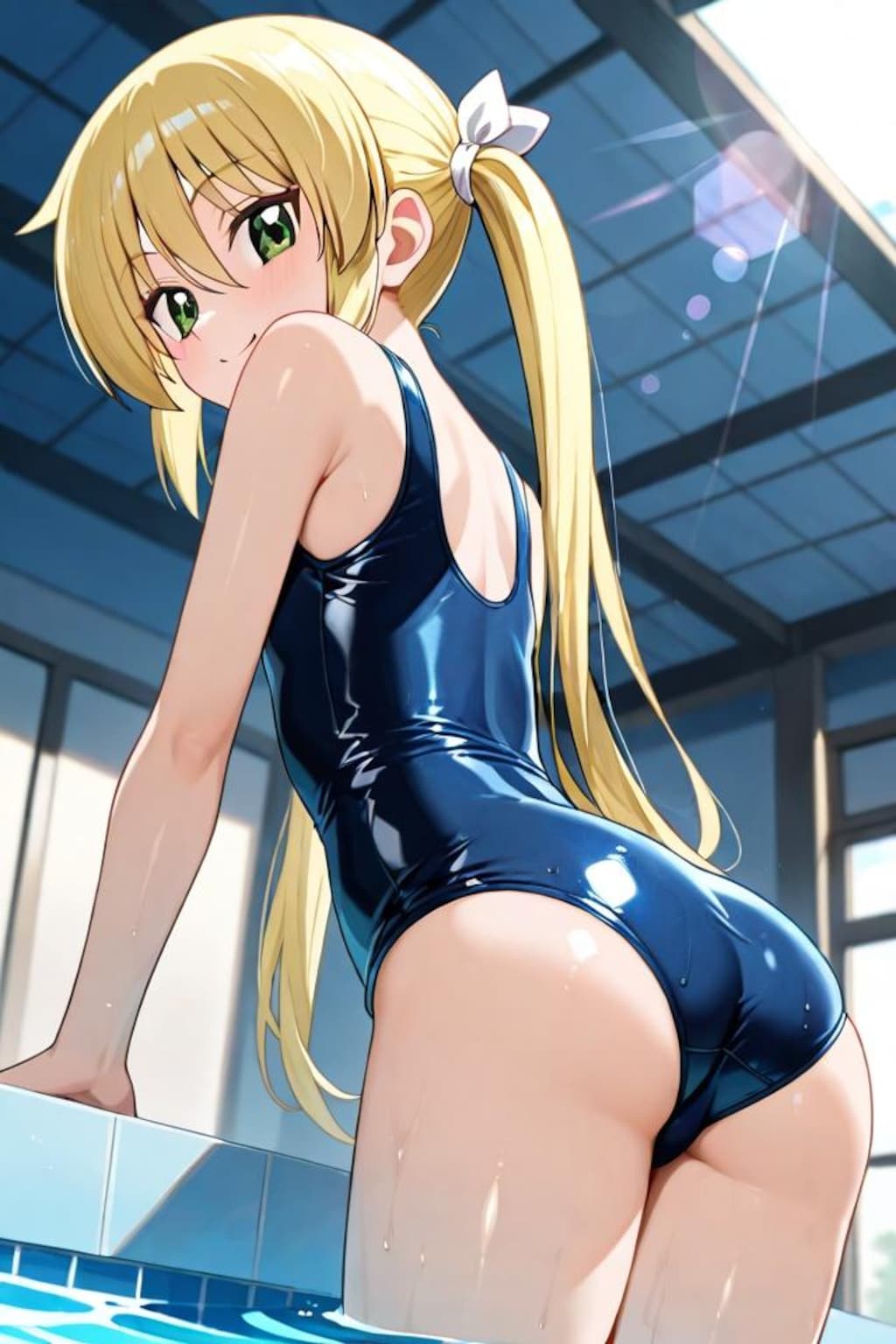 ハヤテのごとく　三千院ナギ　スク水