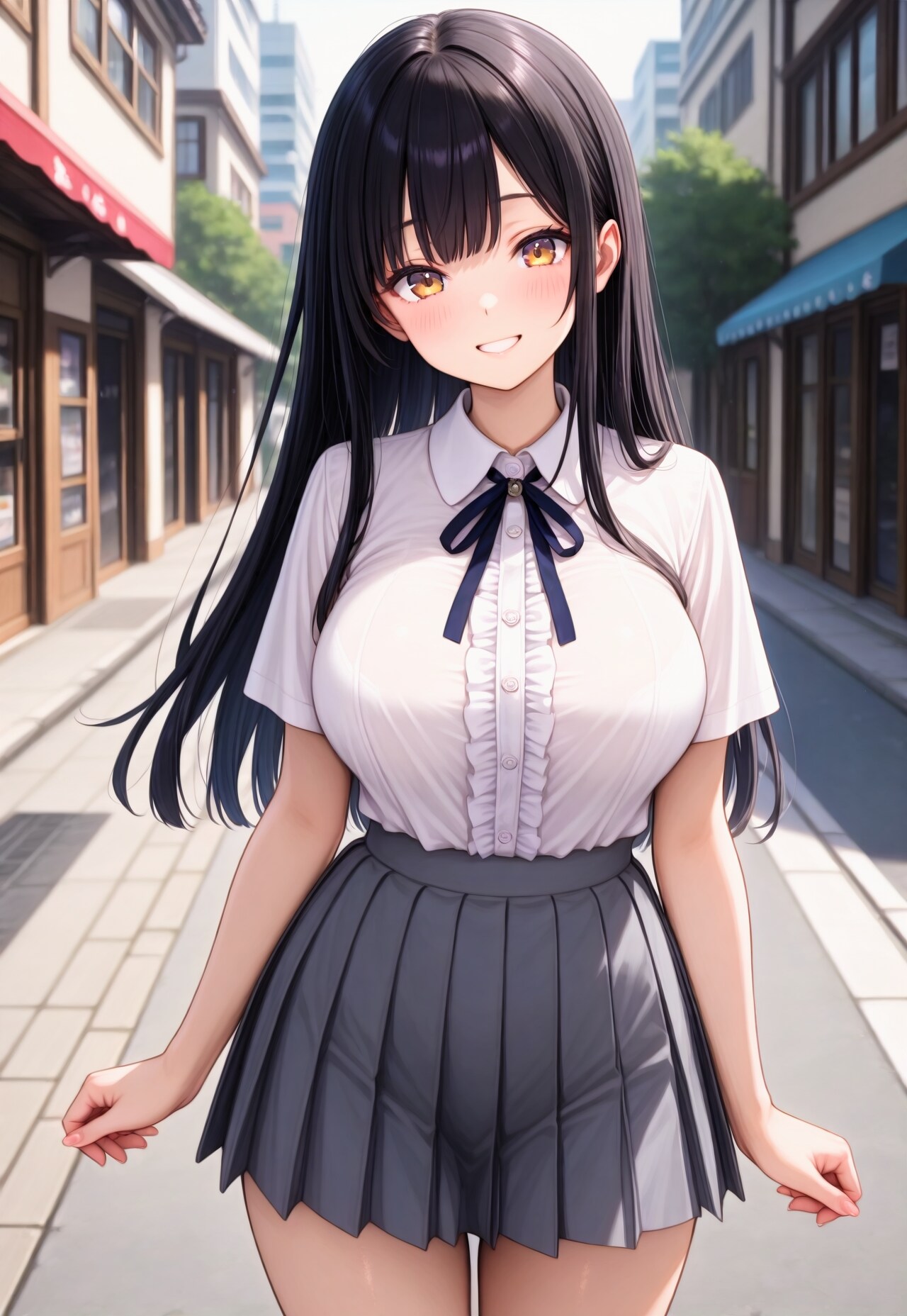 404（白いブラウス）