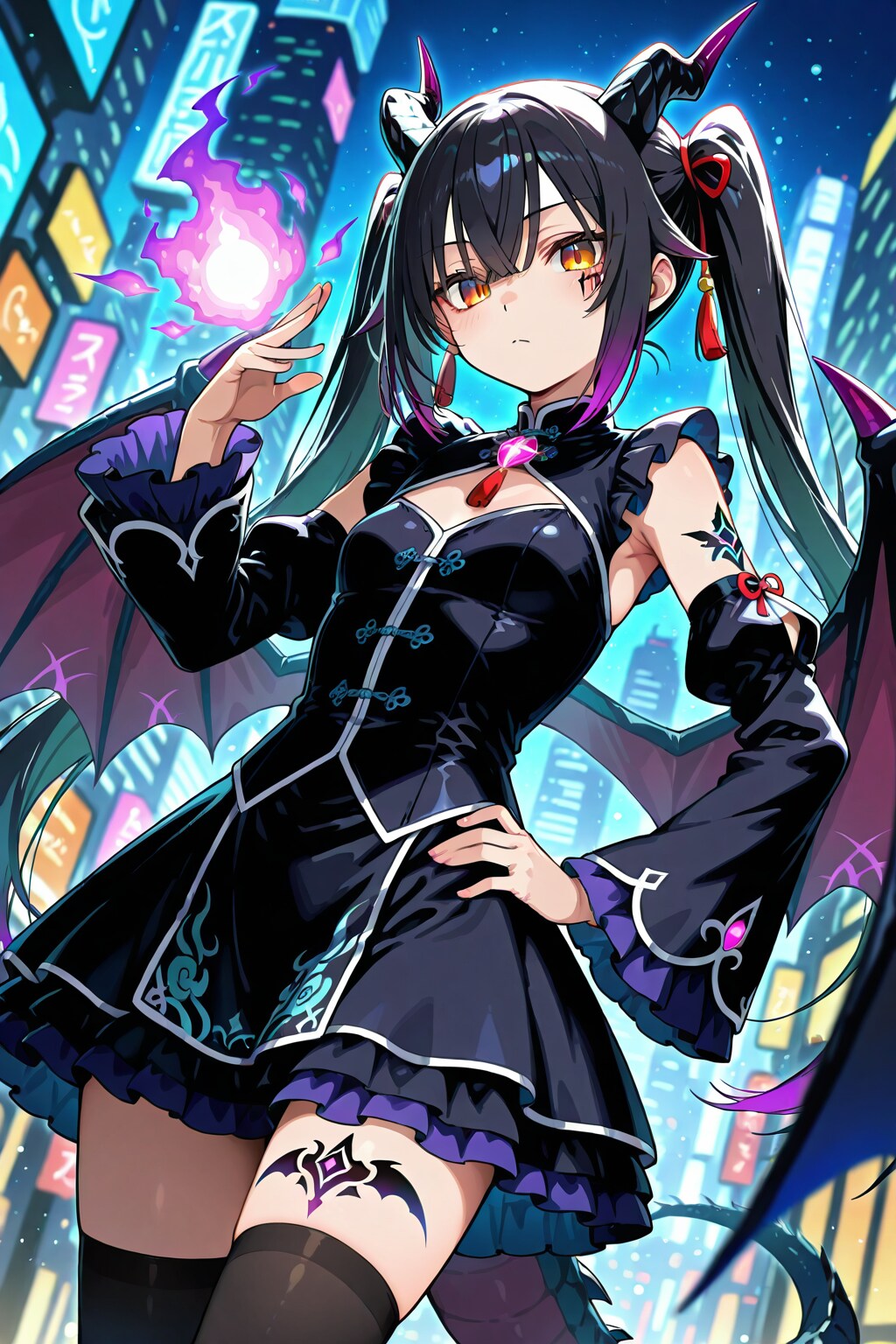 🐲 『魔龍の執行官（ドラゴニック・エグゼキューター）』魔法少女ルナリス（Lunaris Noah）