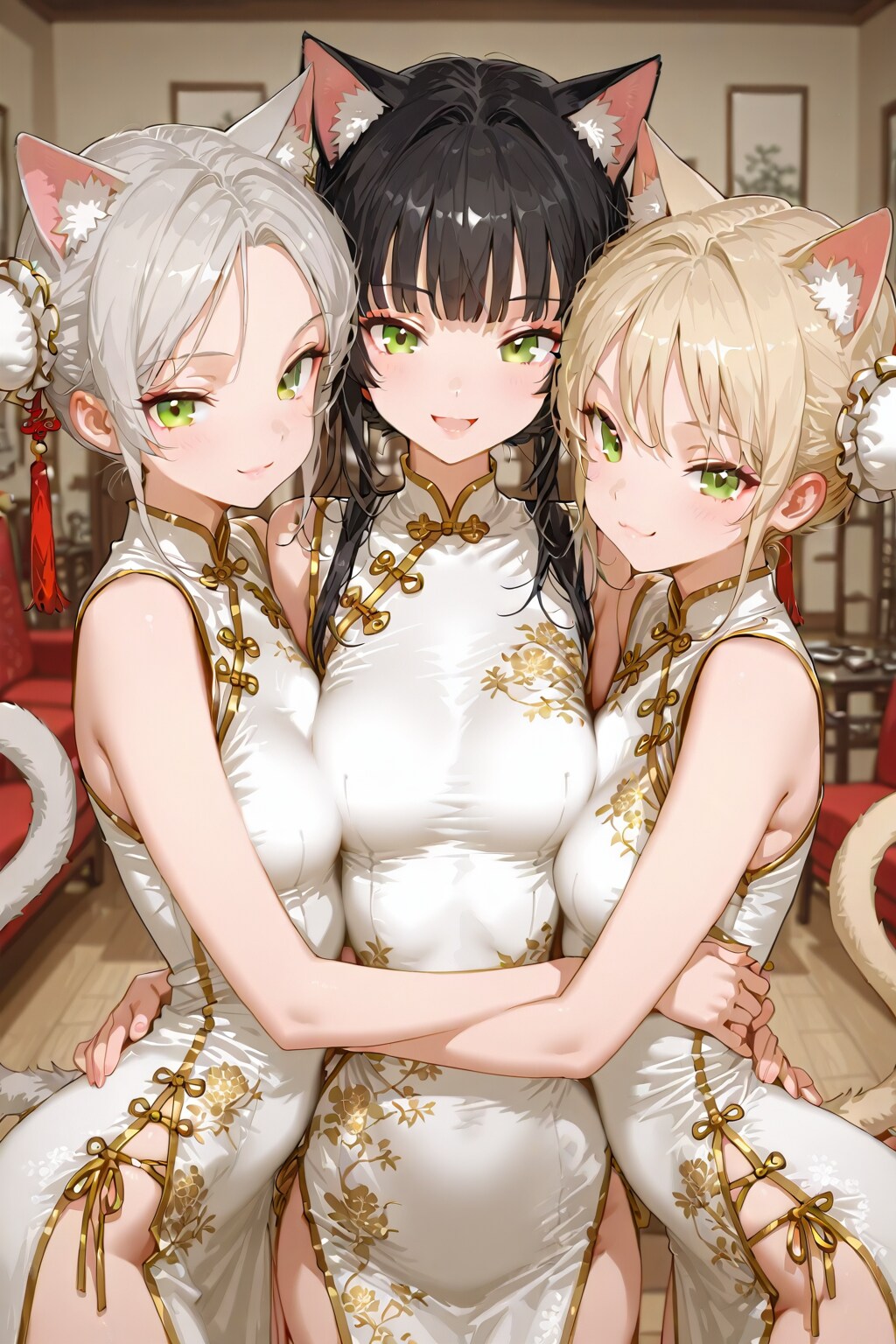 「「「ふふーん♡」」」