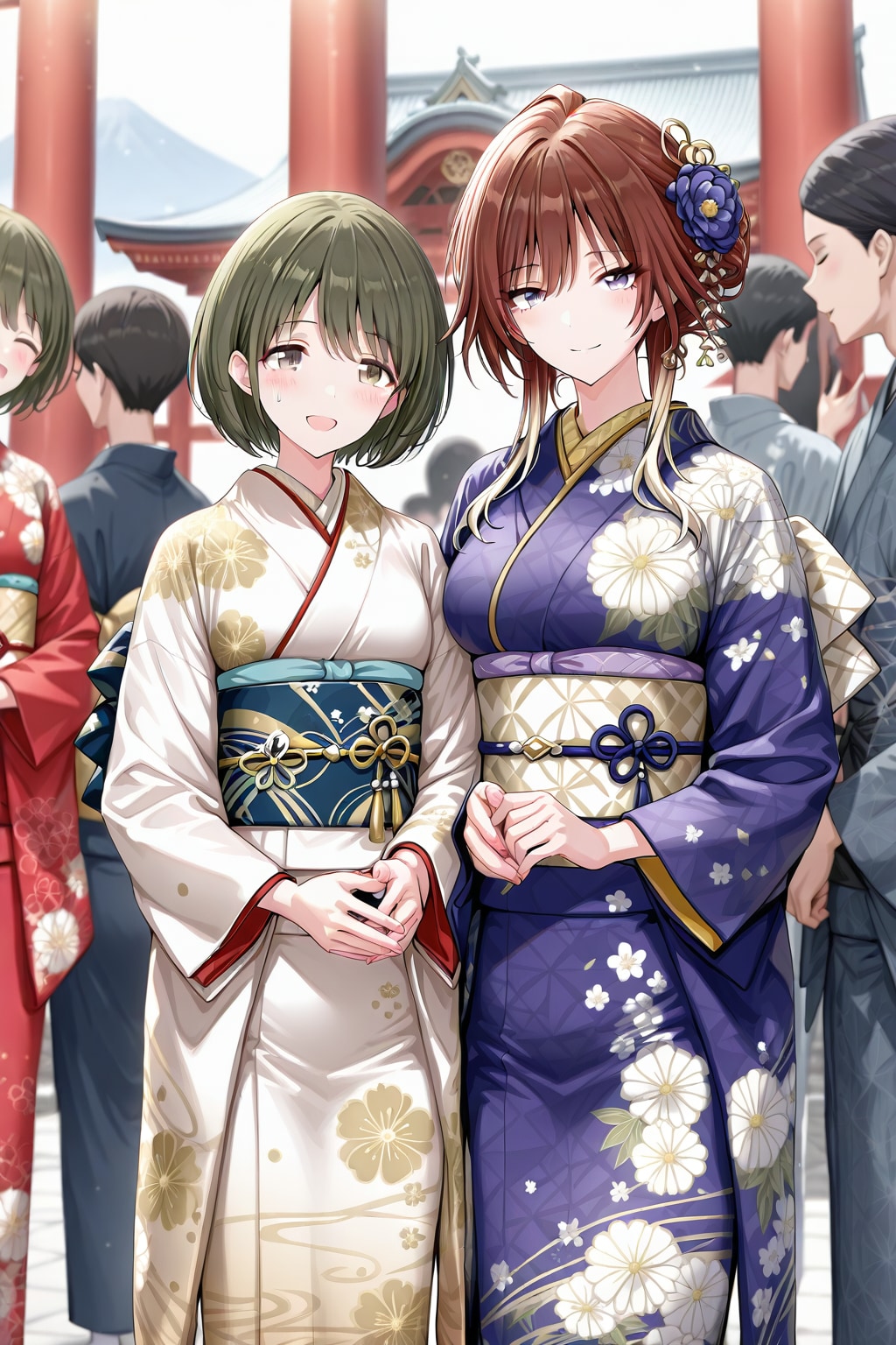 ２０２６年、あけましておめでとうございます。ー緋田美琴 & 七草にちかー