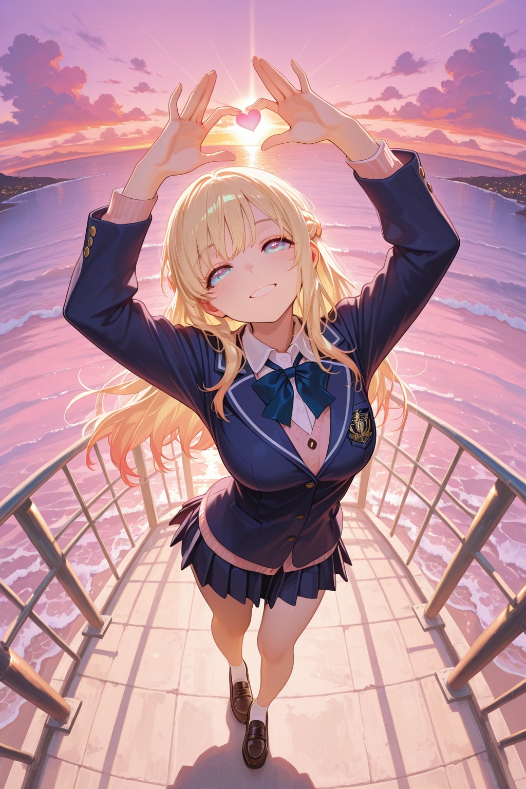 夕暮れ