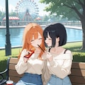 イラスト漫画みみここ！「ノーパンデート」① 4枚目