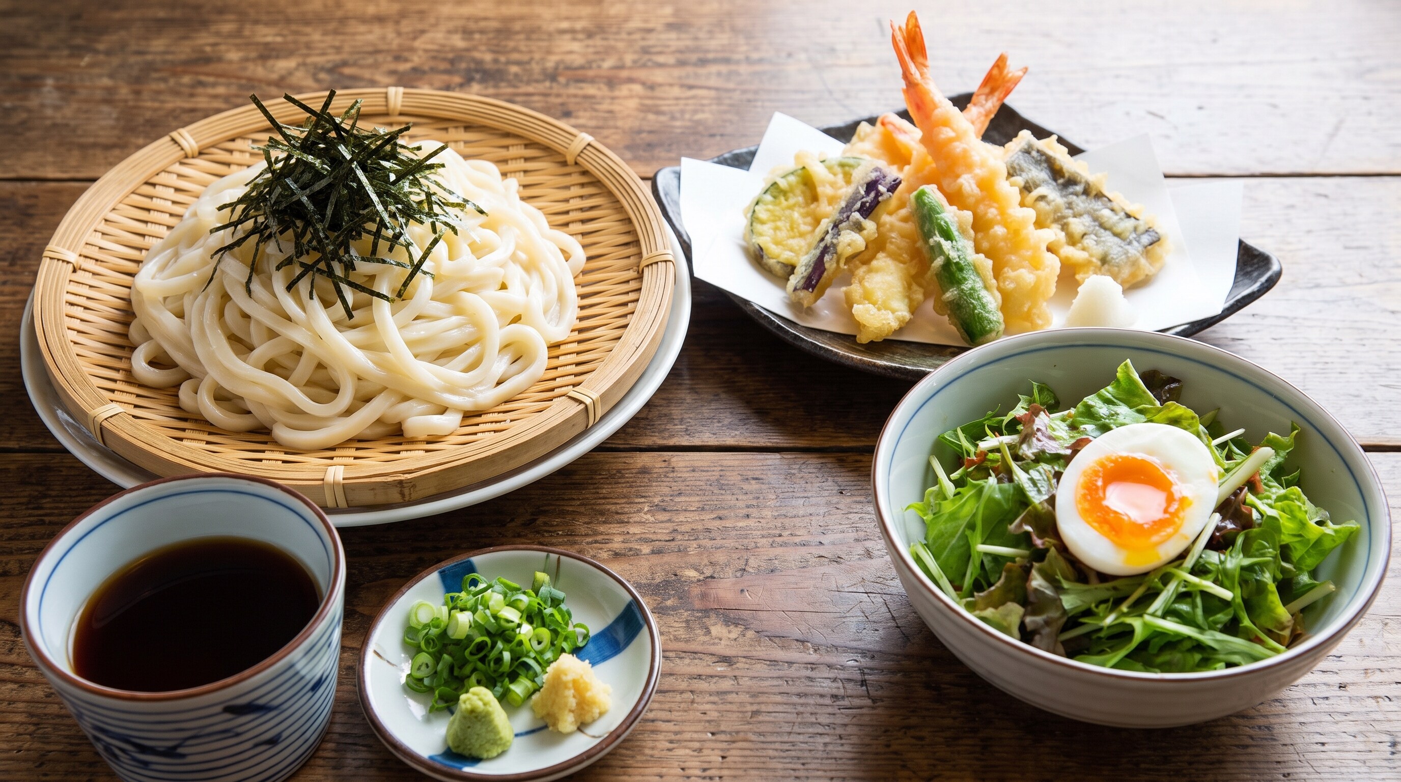 摩訶不思議食堂のうどん膳