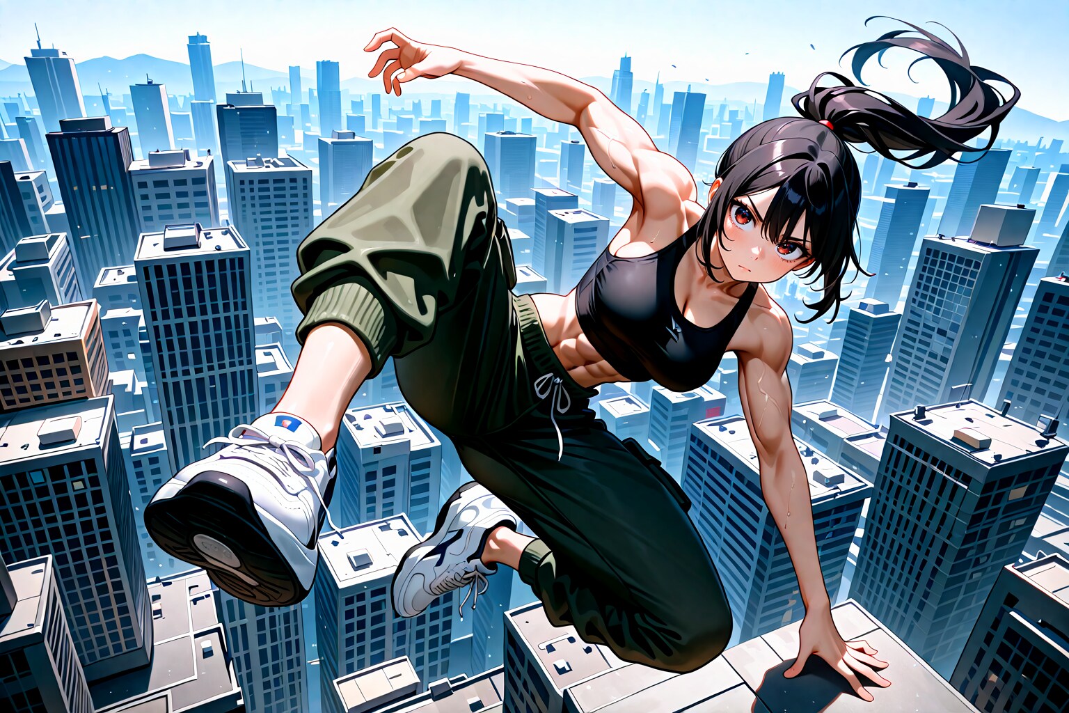 パルクール | の人気AIイラスト・グラビア