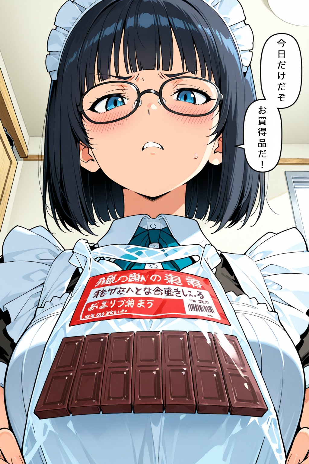 はいこれ！義理だからっ