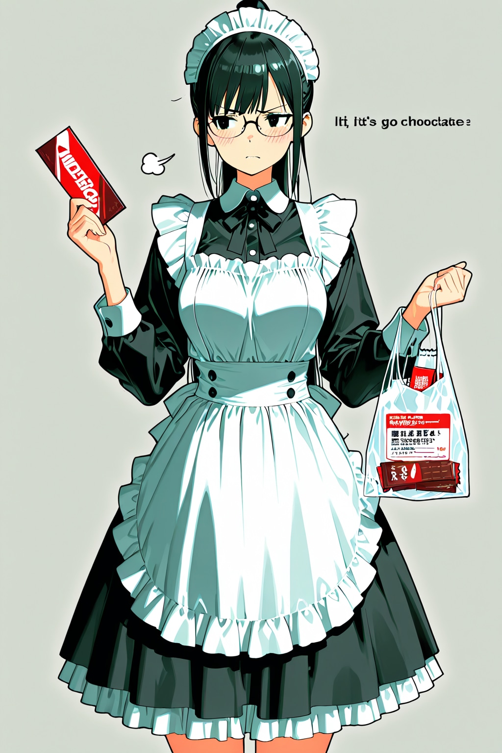 はいこれ！義理だからっ