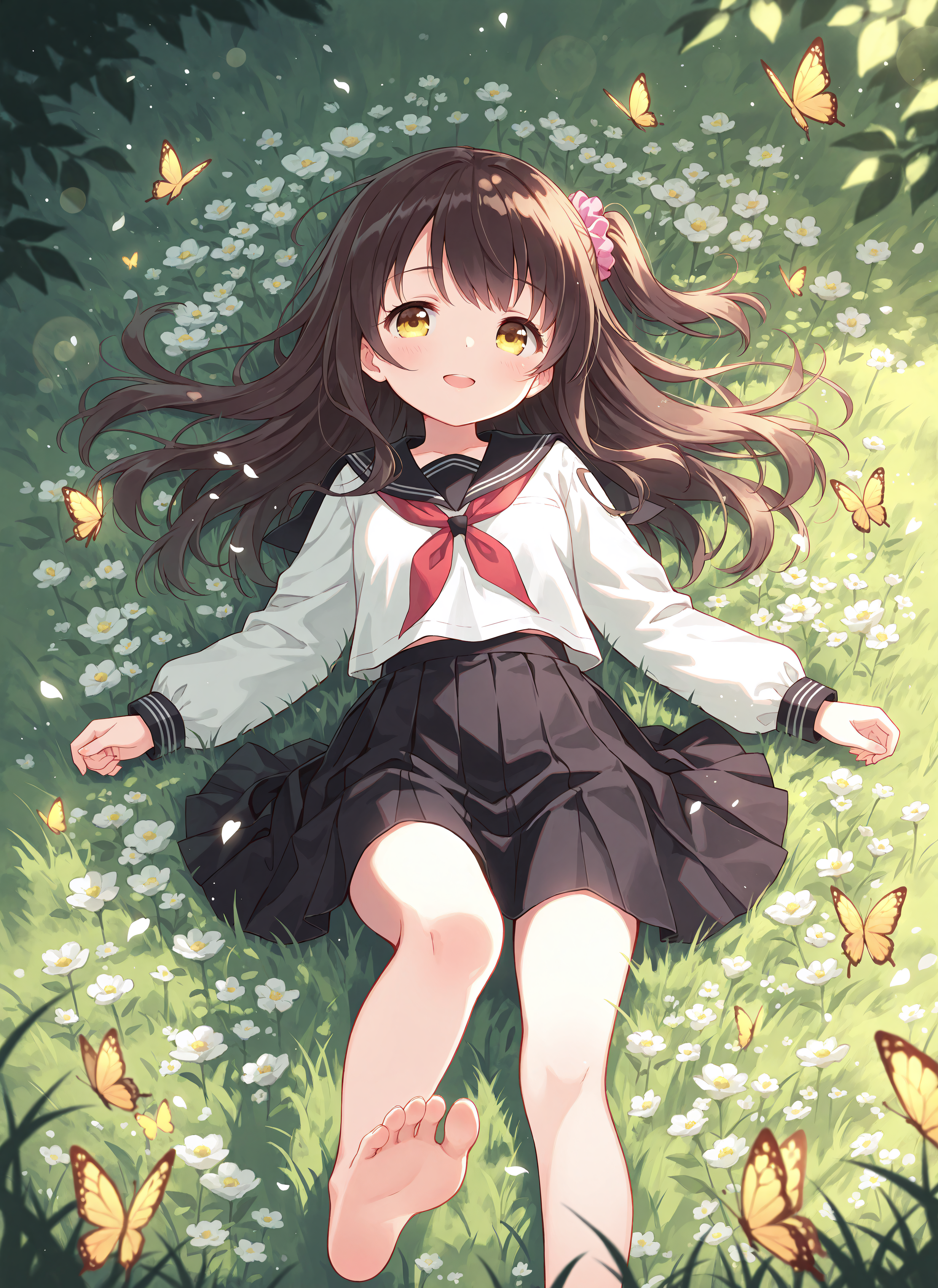 蝶の誘惑 | の人気AIイラスト・グラビア