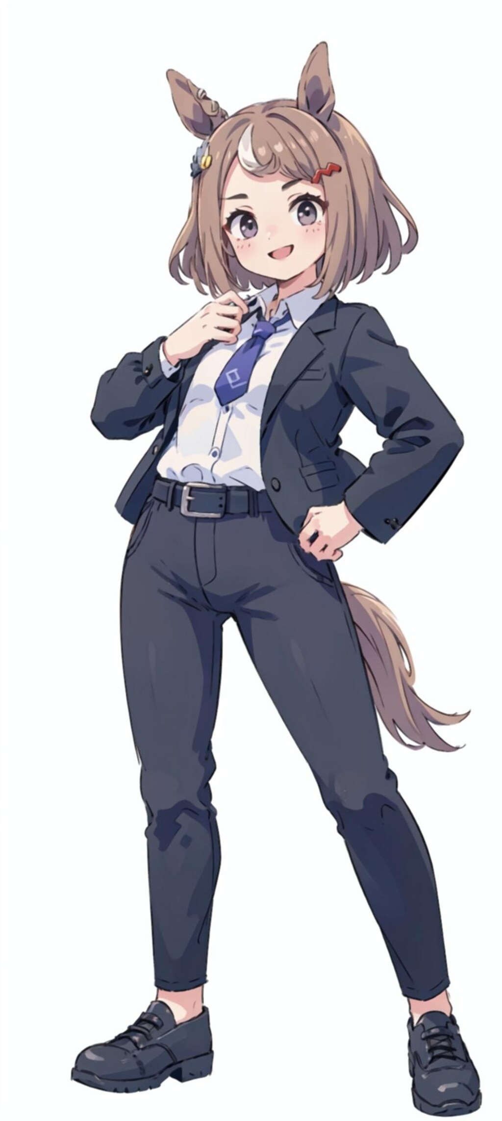 トレセンウマ娘のスーツのすがた20231216