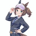 トレセンウマ娘のスーツのすがた20231216 2枚目