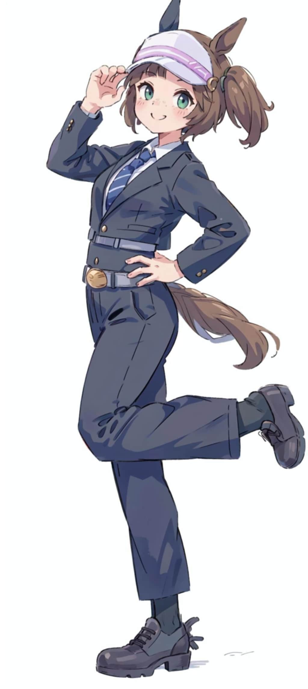 トレセンウマ娘のスーツのすがた20231216