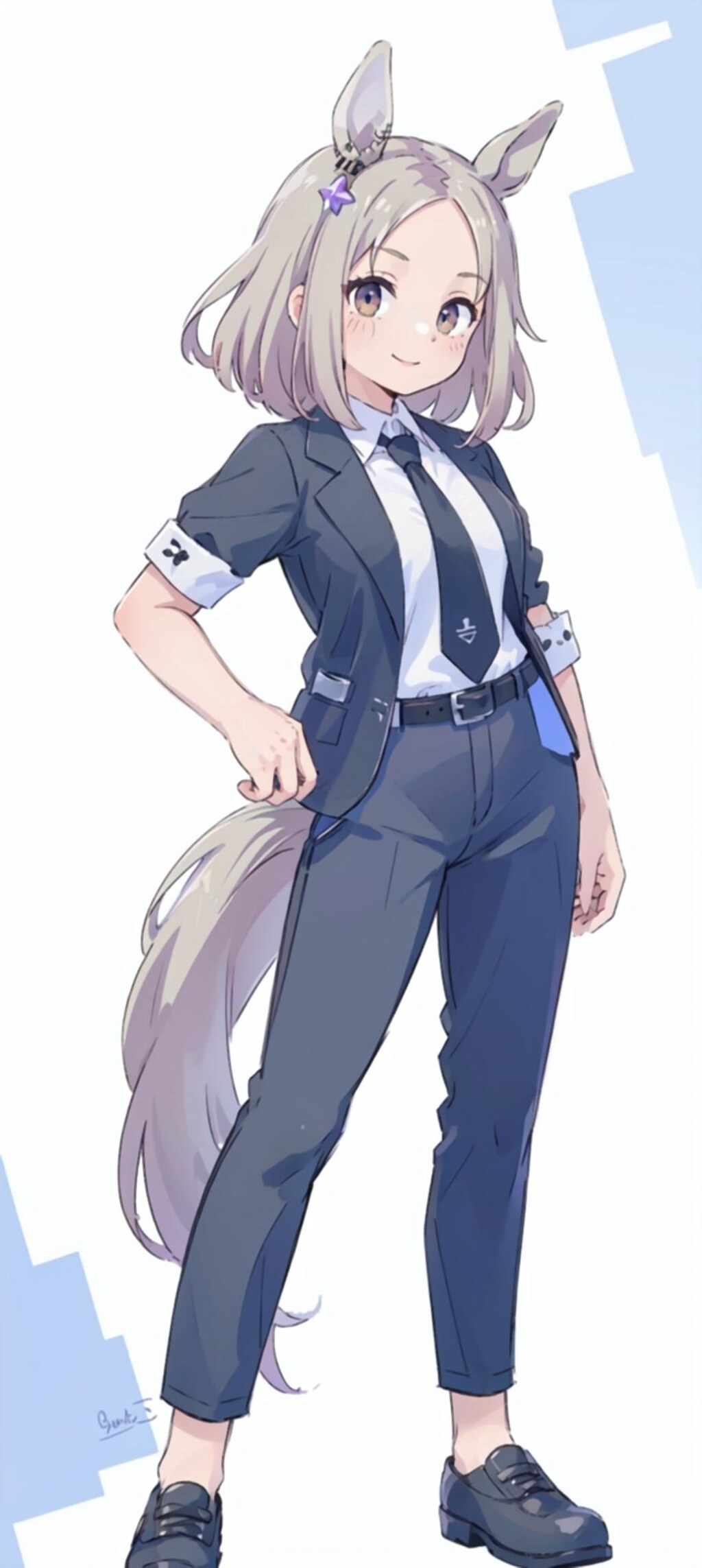 トレセンウマ娘のスーツのすがた20231216
