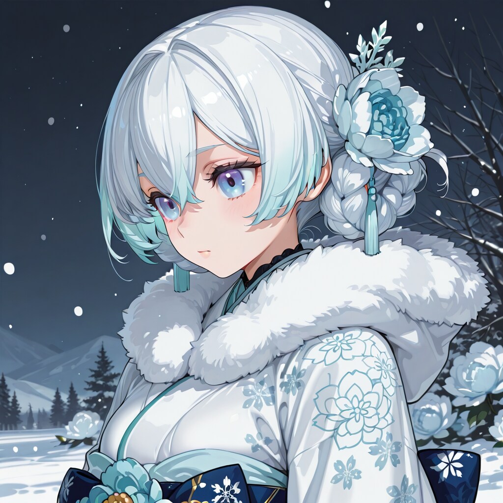 ぼたん雪