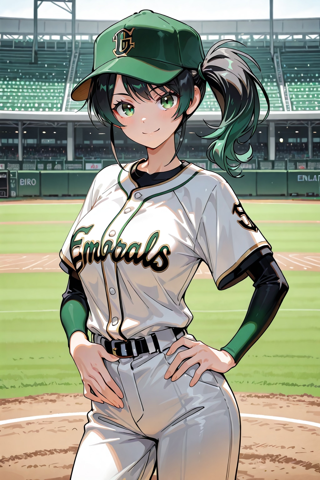 野球部マネージャーな幸乃さん