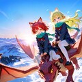 12枚）ドラゴンとケモ耳エルフさん 12枚目