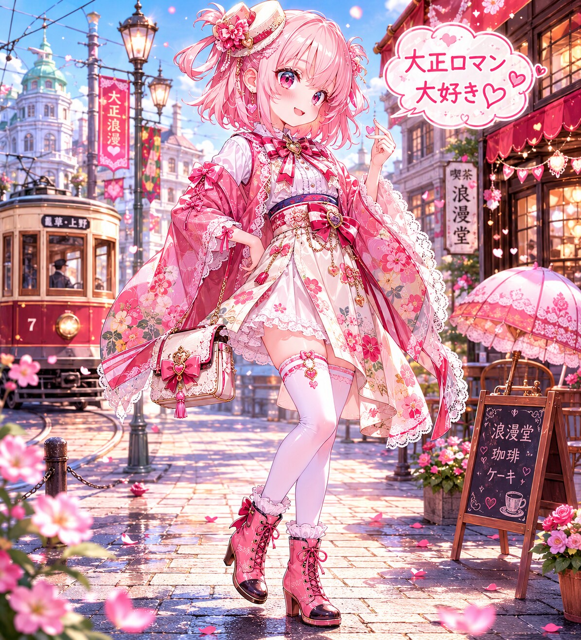 大正ロマンギャル桃音ちゃん♡