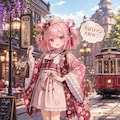 大正ロマンギャル桃音ちゃん♡ 2枚目