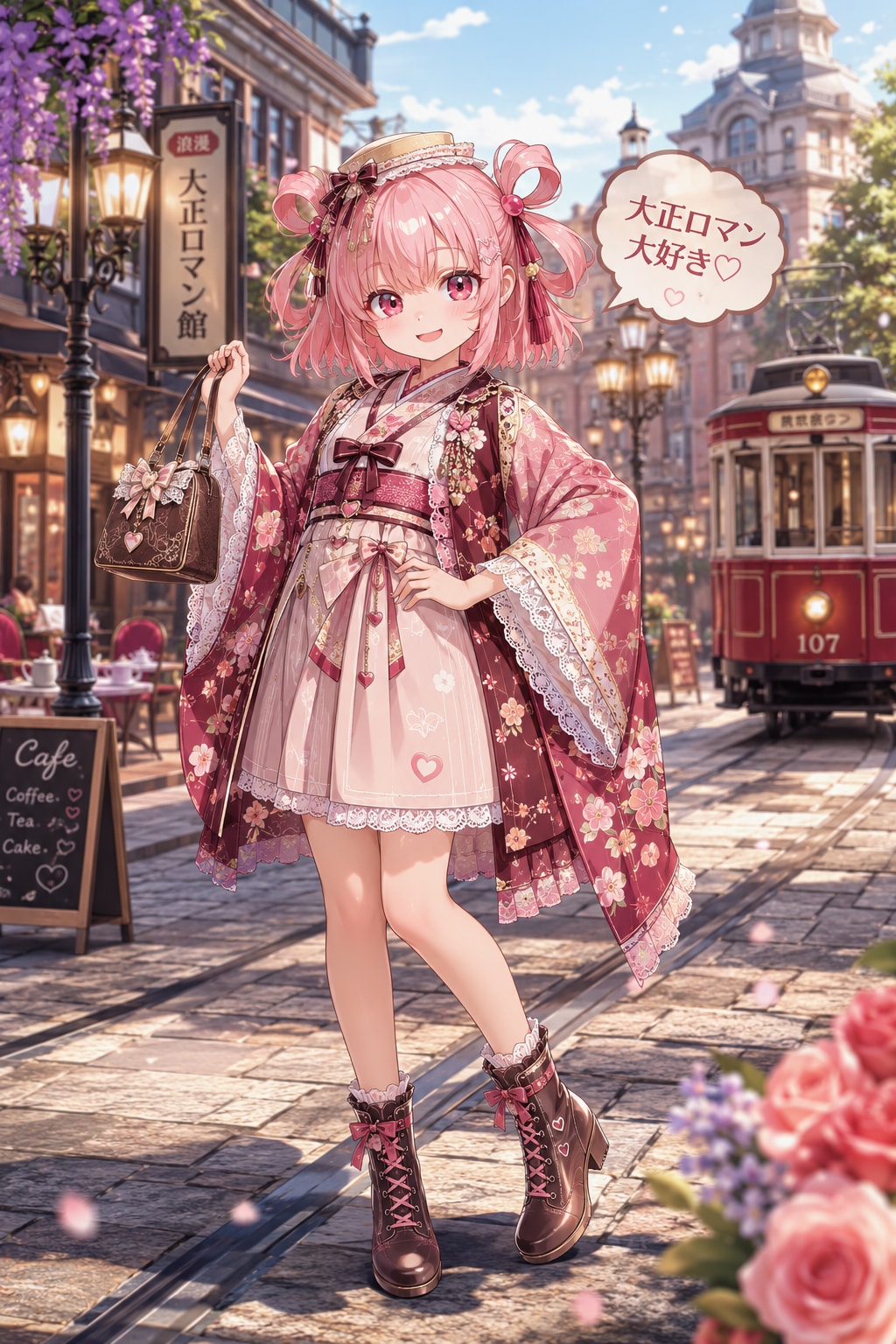 大正ロマンギャル桃音ちゃん♡
