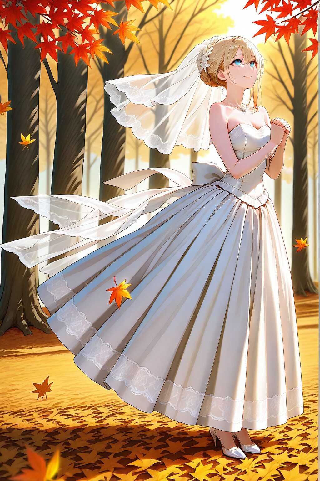 ウェディングドレスのCAPEさん