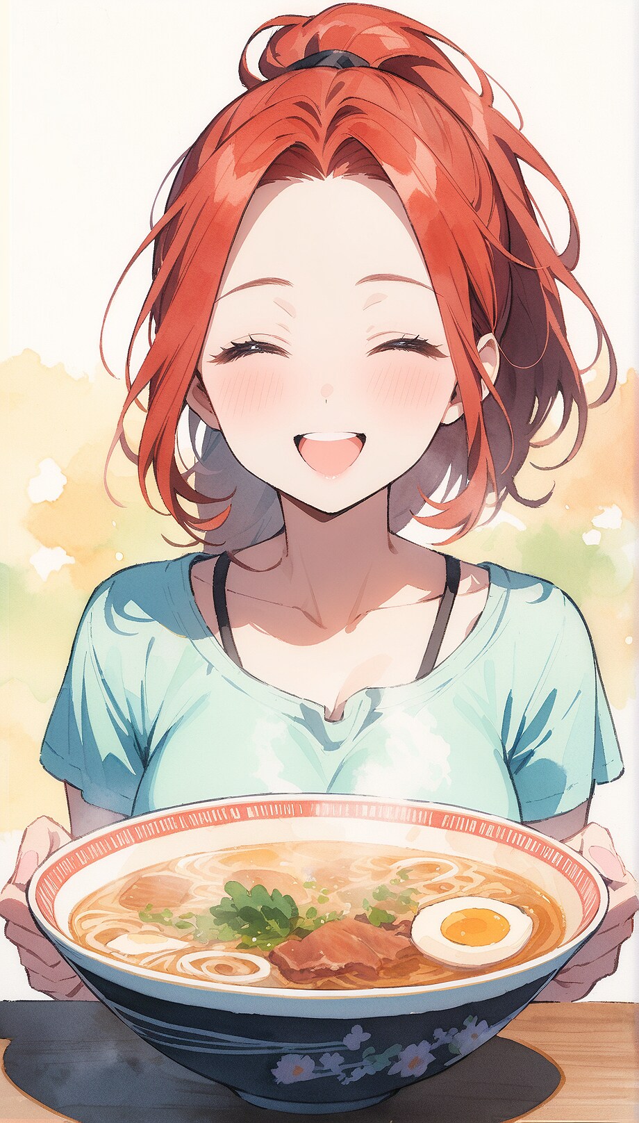 赤髪さん① | の人気AIイラスト・グラビア