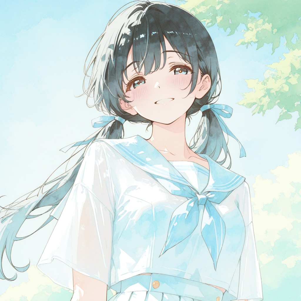 新緑の少女