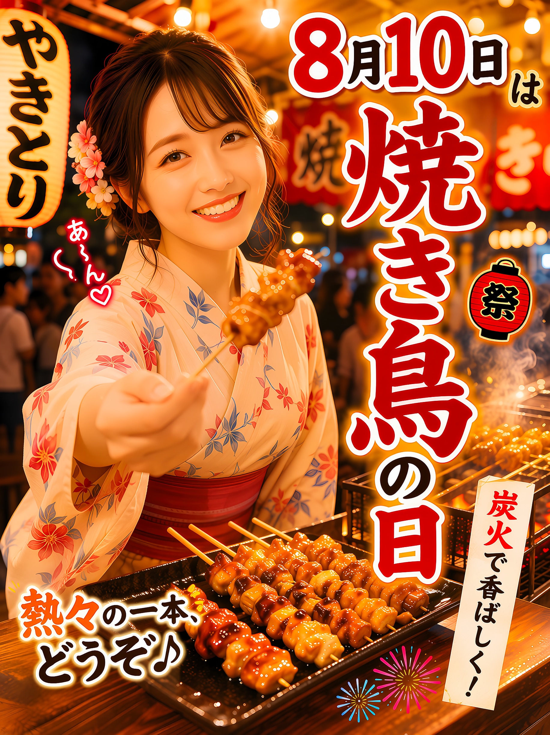 今日の１枚(8月10日)焼き鳥の日