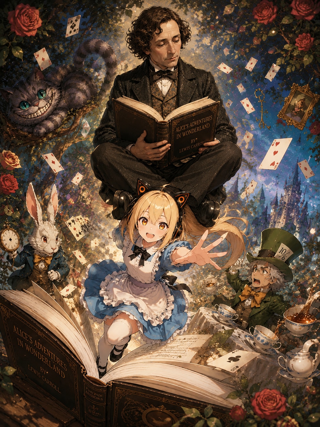 (頭上縛り)74.「る」→「ルイス・キャロル」ふーこちゃん